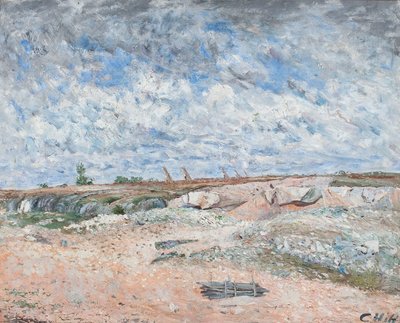 Landscape with Drifting Clouds by Carl Fredrik Hill